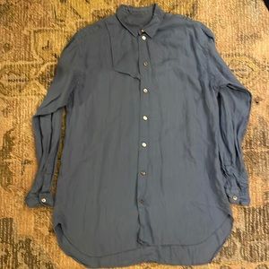 Yohji Yamamoto Pour Homme linen shirt size medium